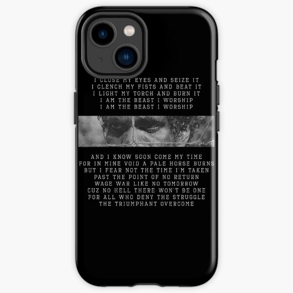 Death Grips Beware Lyrics iPhone Tough Case RB2407 product Offical death grips Merch