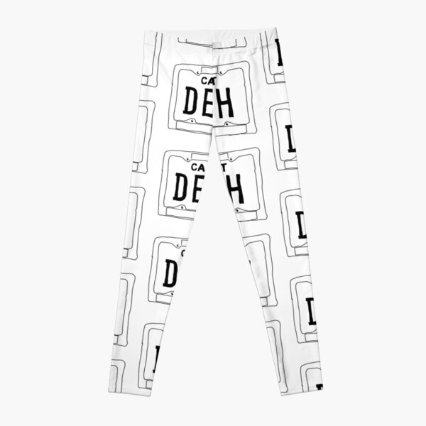 DEATH GRIPS - Government Plates Sketch Leggings RB2407 product Offical death grips Merch