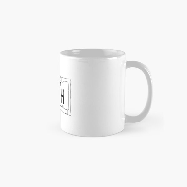 Government Plates by Death Grips Classic Mug RB2407 product Offical death grips Merch