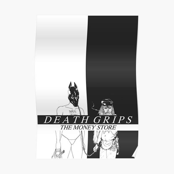 Death Grips - The Money Store Poster RB2407 product Offical death grips Merch