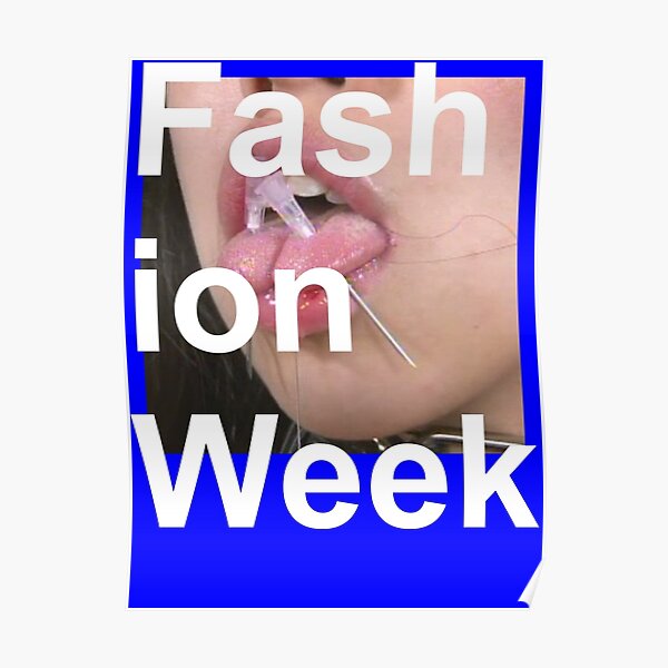 Fashion Week - Death Grips Poster RB2407 product Offical death grips Merch