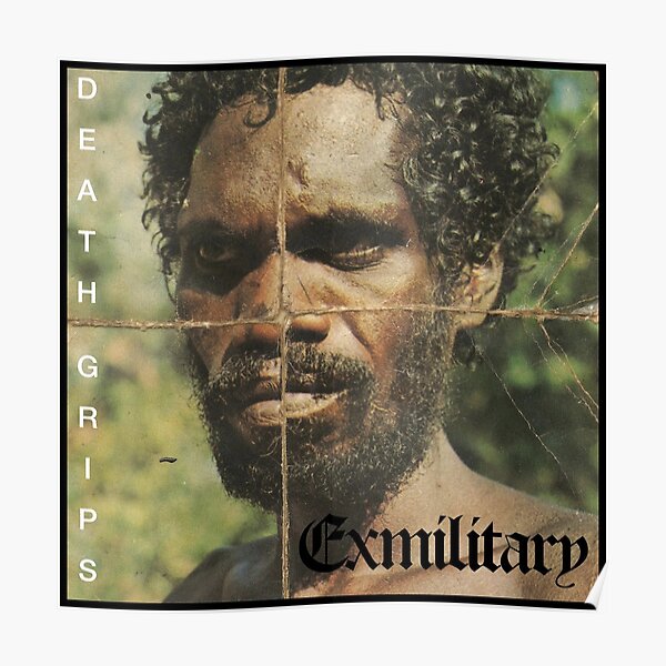 Death Grips Exmilitary Poster RB2407 product Offical death grips Merch