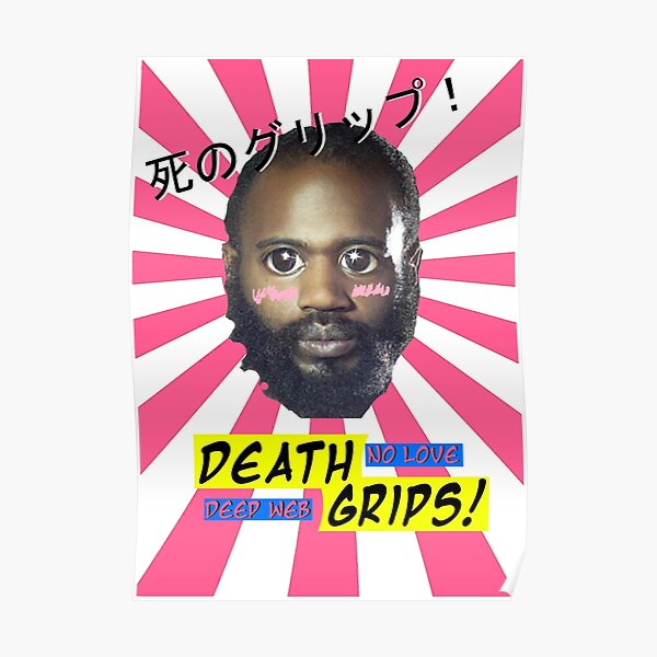 Death Grips - No Love Desu Web Poster RB2407 product Offical death grips Merch