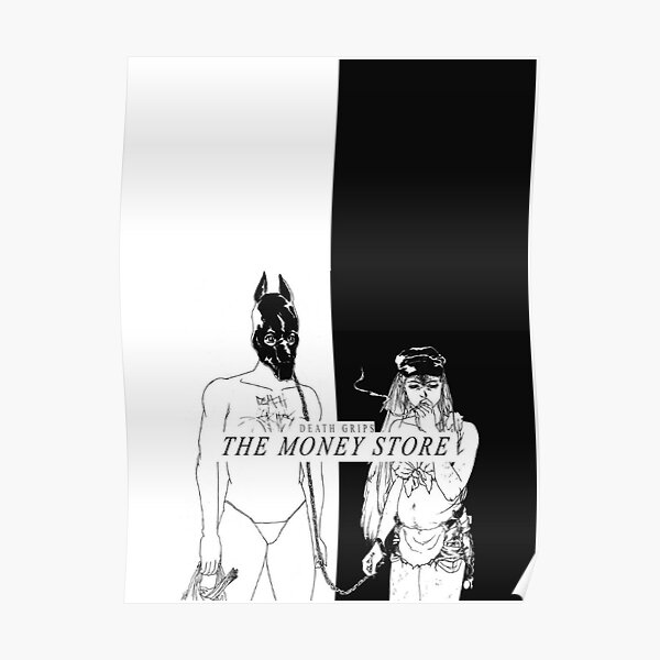 Death Grips - The Money Store Poster RB2407 product Offical death grips Merch