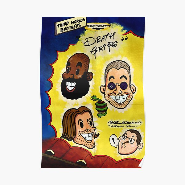 CUPGRIPS//1930's Death Grips Poster RB2407 product Offical death grips Merch