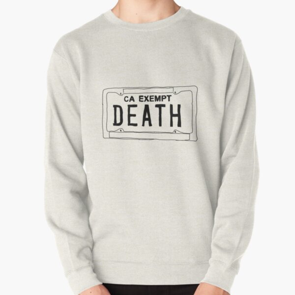 DEATH GRIPS - Government Plates Sketch Pullover Sweatshirt RB2407 product Offical death grips Merch