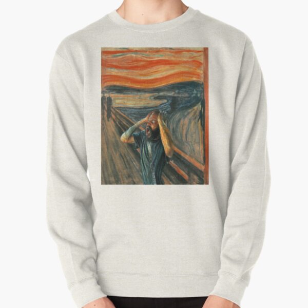 The Scream (Death Grips) Pullover Sweatshirt RB2407 product Offical death grips Merch