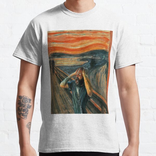 The Scream (Death Grips) Classic T-Shirt RB2407 product Offical death grips Merch