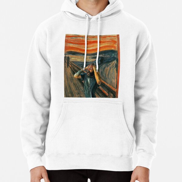 The Scream (Death Grips) Pullover Hoodie RB2407 product Offical death grips Merch