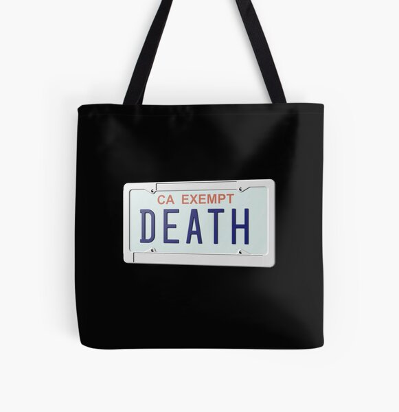 government plates - death grips All Over Print Tote Bag RB2407 product Offical death grips Merch