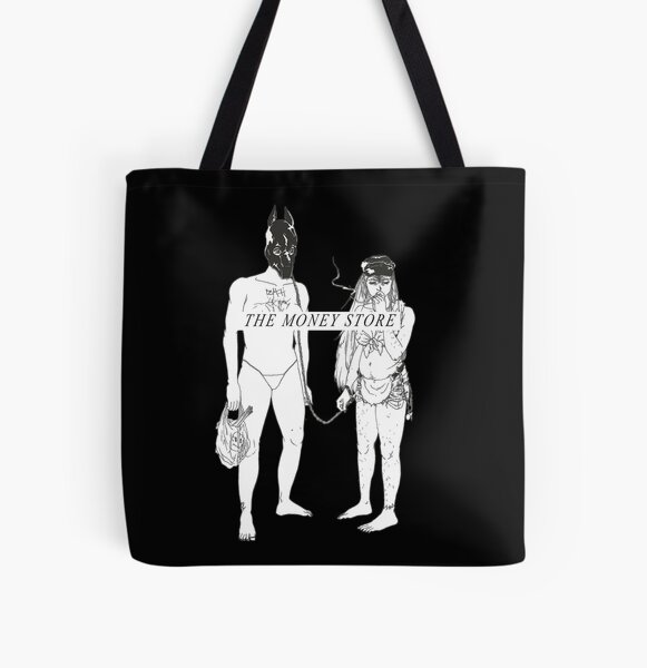 death grips the money store album cover (censored) All Over Print Tote Bag RB2407 product Offical death grips Merch