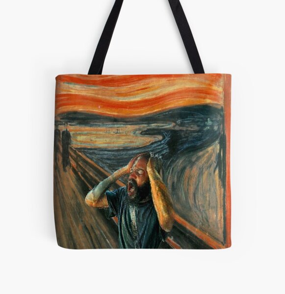 The Scream (Death Grips) All Over Print Tote Bag RB2407 product Offical death grips Merch
