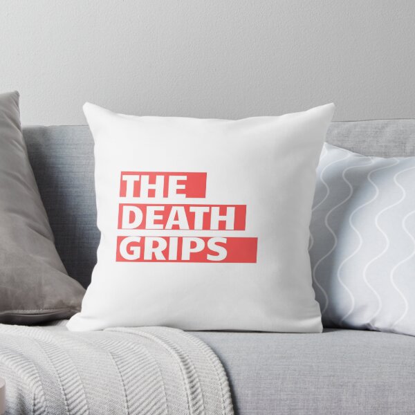 THE DEATH GRIPS | Death Grips design | Hip-hop lover Throw Pillow RB2407 product Offical death grips Merch