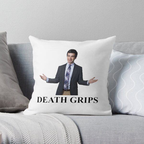 Nathan For You Death Grips Throw Pillow RB2407 product Offical death grips Merch