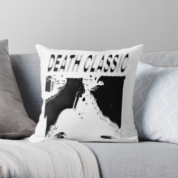 Death Classic (-Death Grips) Throw Pillow RB2407 product Offical death grips Merch