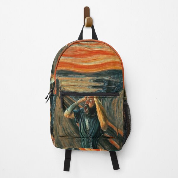 The Scream (Death Grips) Backpack RB2407 product Offical death grips Merch