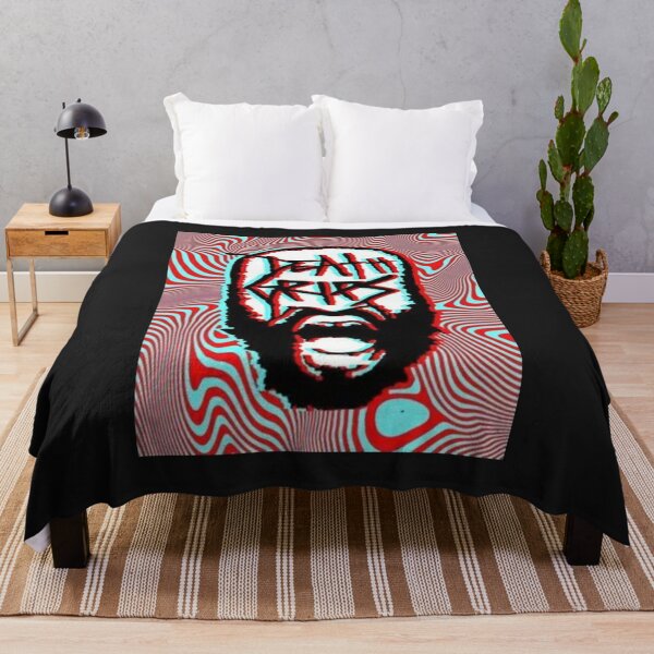 Classic Death Grips - Vaporwave  Throw Blanket RB2407 product Offical death grips Merch