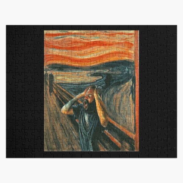 The Scream (Death Grips)   Jigsaw Puzzle RB2407 product Offical death grips Merch
