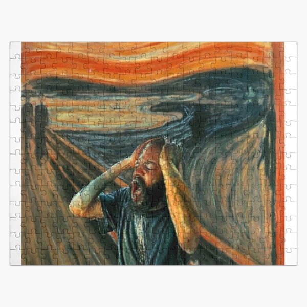 The Scream (Death Grips) Jigsaw Puzzle RB2407 product Offical death grips Merch